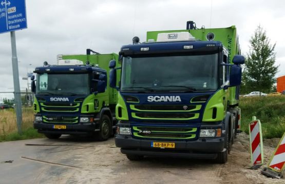 Rijplaten leggen